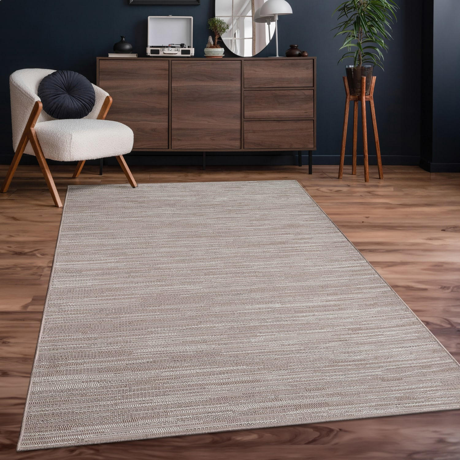 OUTDOORTEPPICH 80/250 cm Vermont 193 - Beige, Kunststoff (80/250cm) - Paco Home