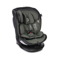 KINDERSITZ i-Size Aviator grün (40-150cm) 360° drehbar, verstellbar, Isofix - Grün, Kunststoff (47/62/52cm) - Lorelli
