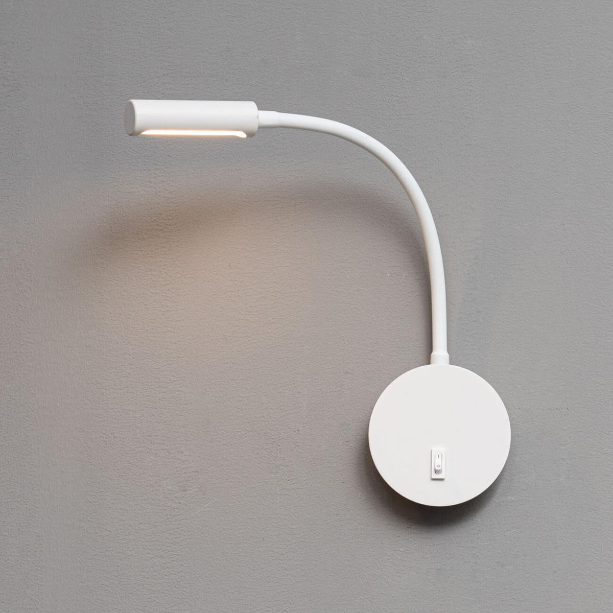 WANDLEUCHTE Norma, Weiß, 46cm - Weiß, Metall (10/46/46cm) - KOSILUM