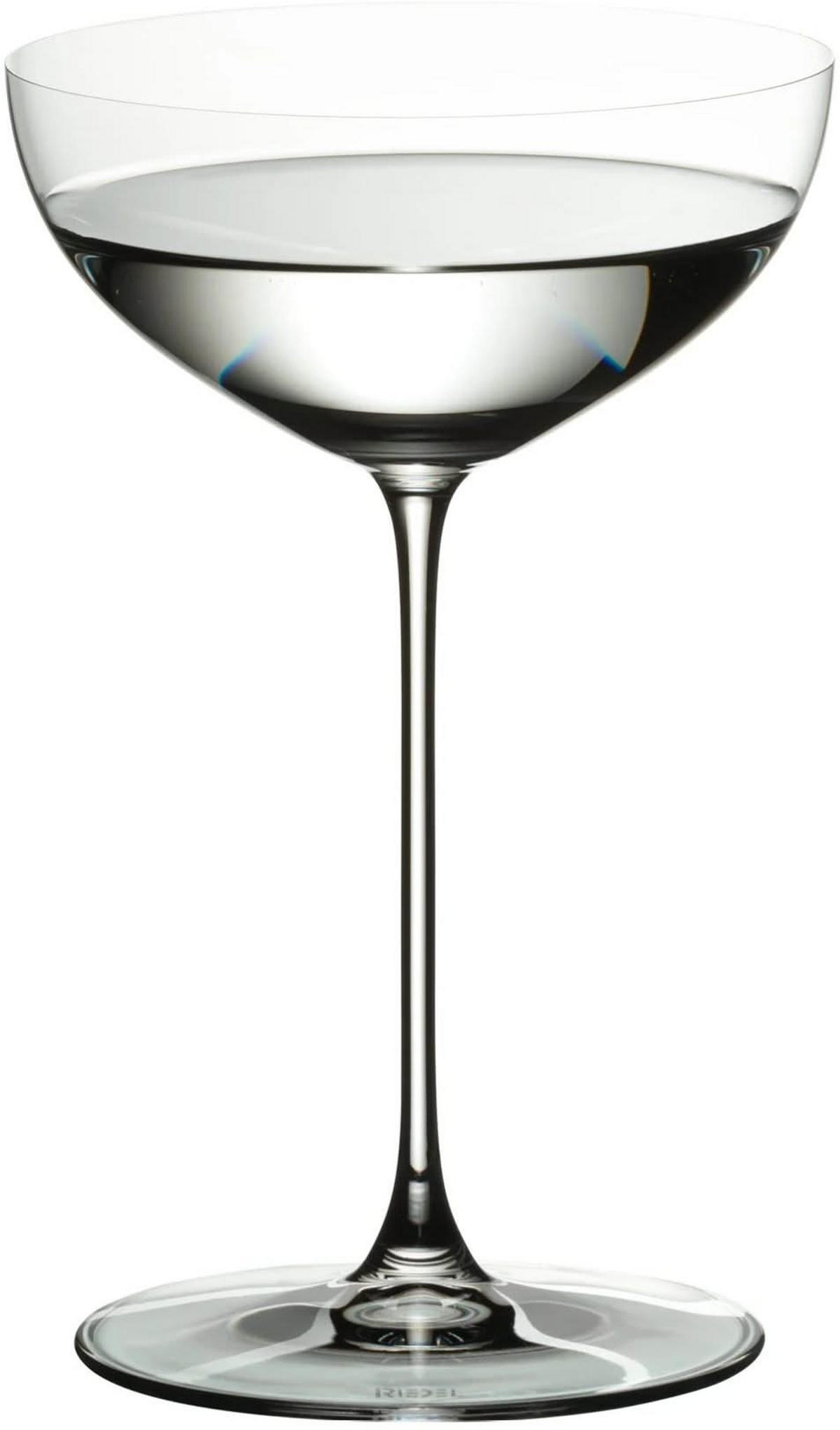 SEKTSCHALE Veritas Coupe, 2er Set, Hochwertiges Glas - Transparent, Glas (0.24L) - Riedel