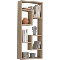 WANDREGAL ITTER Spanplatte Freischwebend Modern, Beige 36x15x90 cm - Beige, Holz (36/90/15cm) - KADIMA DESIGN
