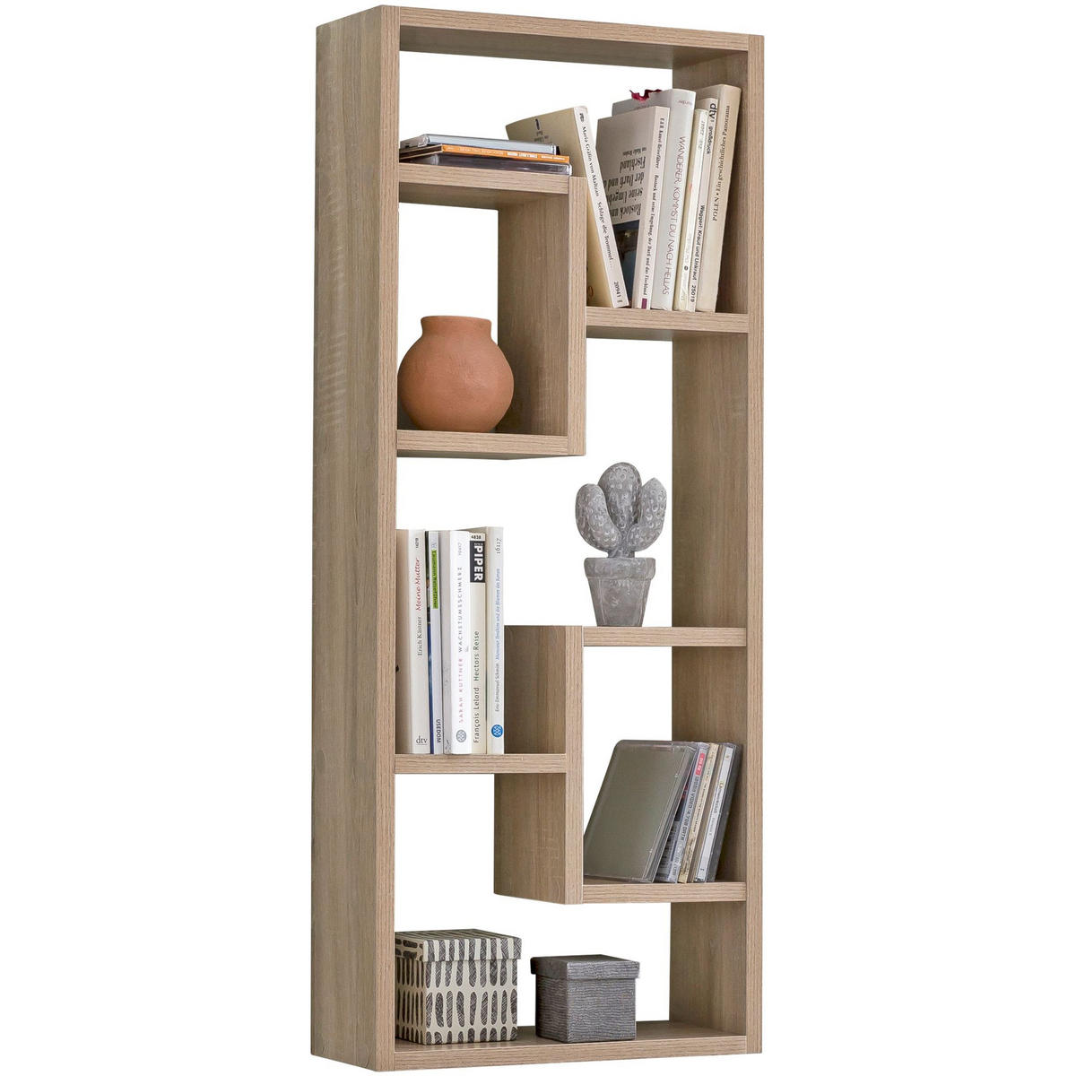 WANDREGAL ITTER Spanplatte Freischwebend Modern, Beige 36x15x90 cm - Beige, Holz (36/90/15cm) - KADIMA DESIGN