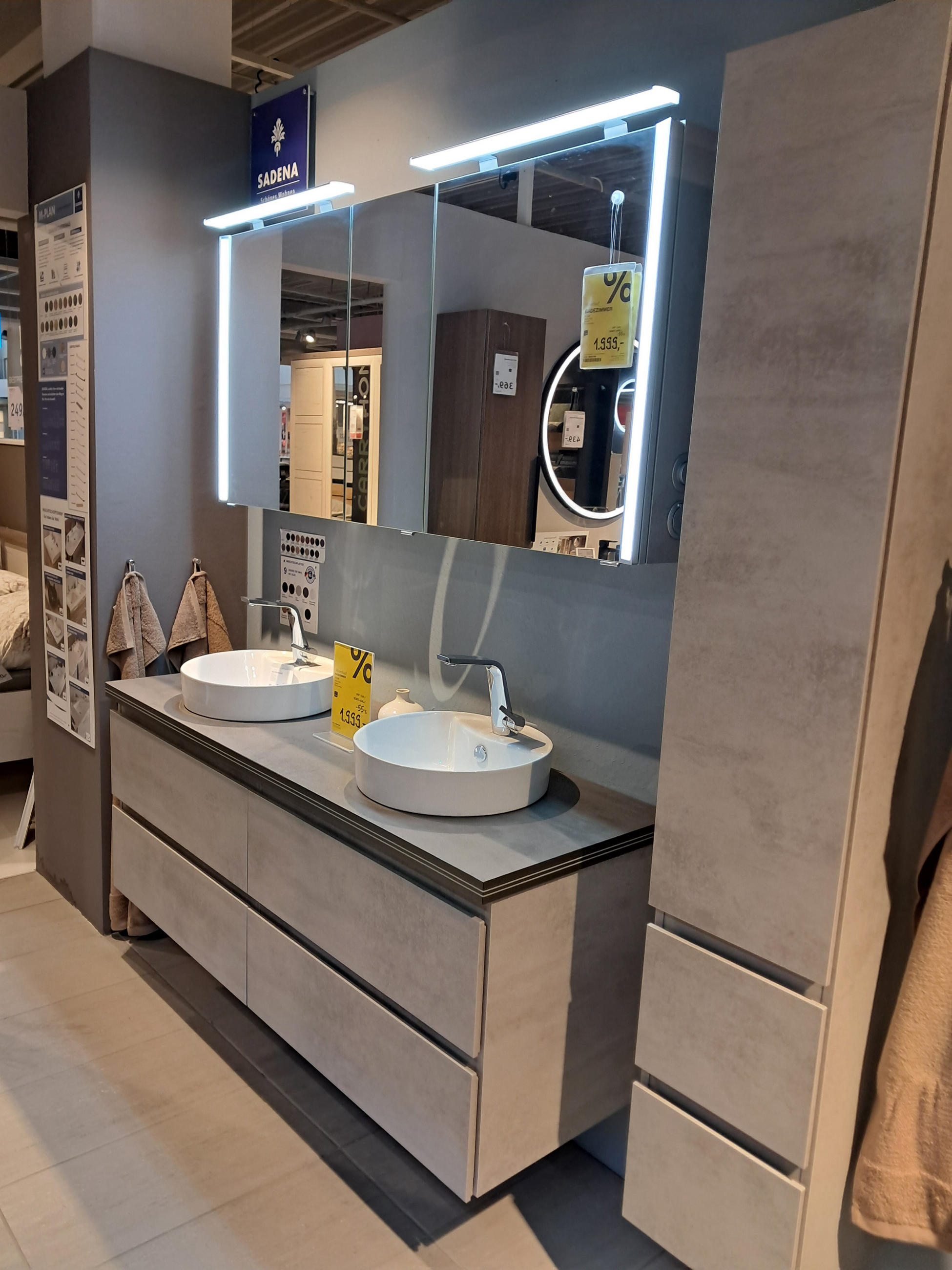 BADEZIMMER M-PLAN - Sadena