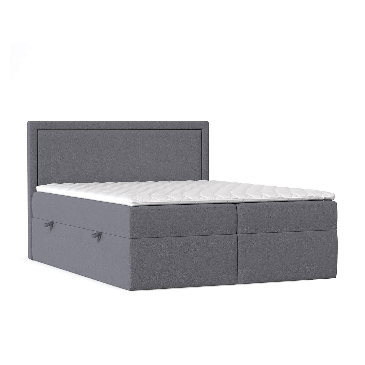 AltaBeds KONTINENTÁLNÍ postel JODAN 180/200 cm Antracitová