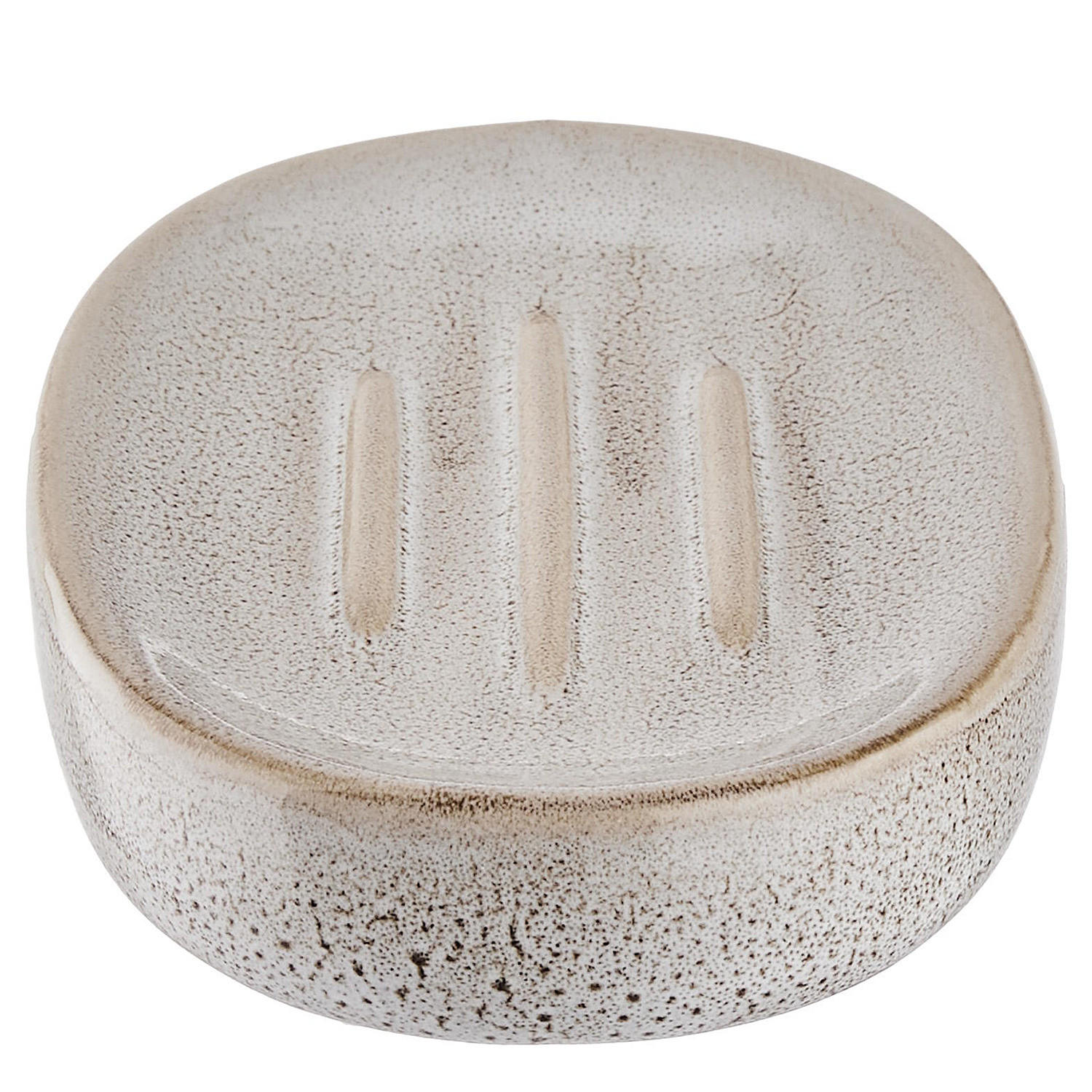 Thumbnail - Butlers Seifenschale, Beige, Keramik, 8x2x11 cm, Badaccessoires, Waschplatzzubehör, Seifenschalen