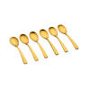 LÖFFEL 6er-Set Oglu - Gold - Goldfarben, Metall - Björn