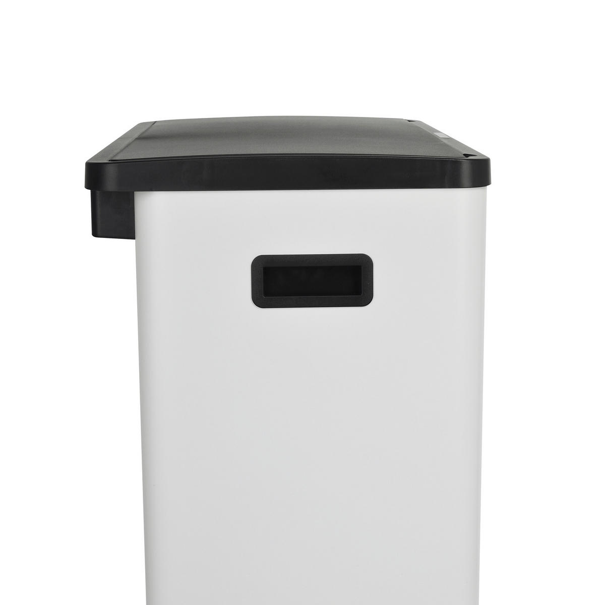 MÜLLEIMER SR2X30 60L Weiß - Weiß, Metall (57/60/34cm) - SVITA