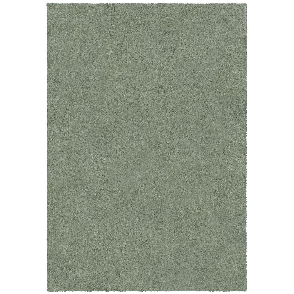 TEPPICH Waschbar GIPPING in Salbeigrün, einfarbig, 80 x 150 cm - Grün, Textil (80/150cm) - KADIMA DESIGN