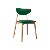 WOHNZIMMER STUHL KT65/C, Holzfarbe: Buche - Buchefarben/Grün, Holz/Textil (48/80/49cm) - MIRJAN24