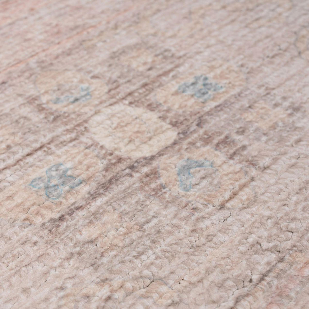 VINTAGE-TEPPICH Ishani Clara Beige - Beige, Textil (191/279cm) - Kukoon Rugs