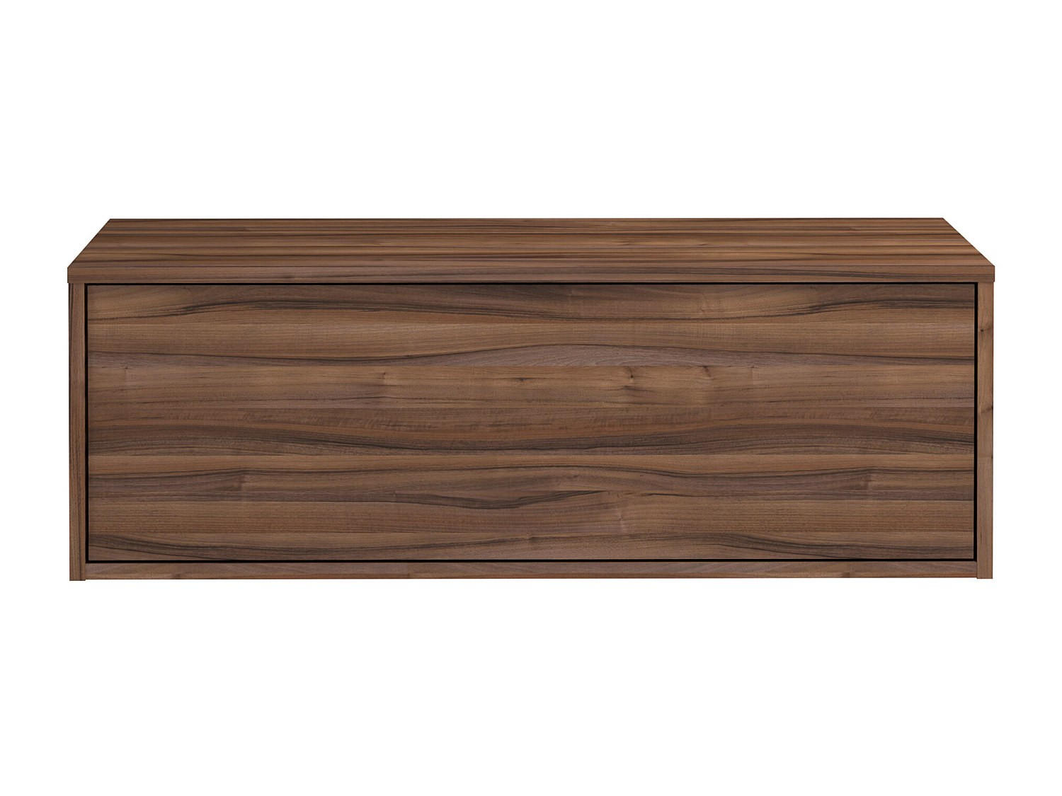 WASCHBECKENUNTERSCHRANK - 94 cm x 47 cm - holz - naturfarben dunkel Teana - Naturfarben, Holz (94/32/47cm) - Vente-Unique