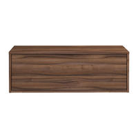 WASCHBECKENUNTERSCHRANK - 94 cm x 47 cm - holz - naturfarben dunkel Teana - Naturfarben, Holz (94/32/47cm) - Vente-Unique