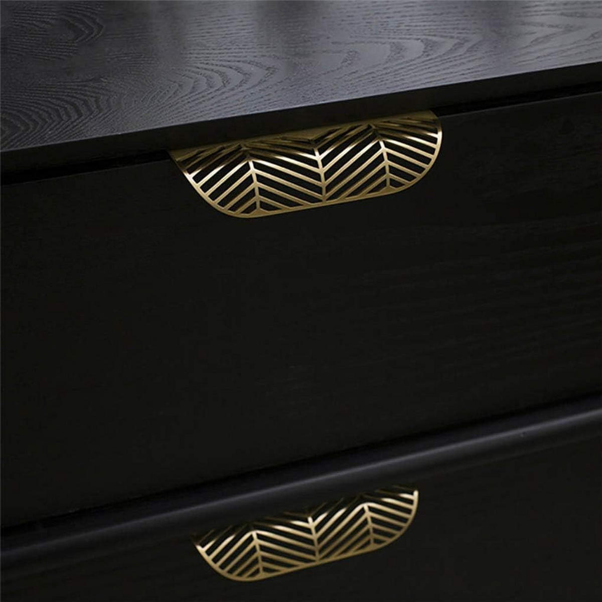 MÖBELGRIFF 2er-Set - Goldfarben, Metall (11.7/2.3/11.7cm)