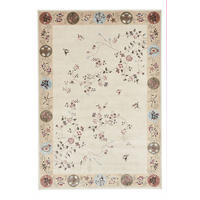 FLACHWEBETEPPICH Cherina 50x80 cm - Beige, Textil (50/80cm) - Gino Falcone
