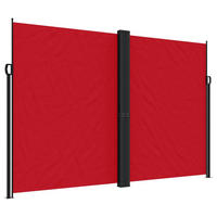 SEITENMARKISE Ausziehbar Rot 220x1000 cm - Rot, Textil (1000/220/1000cm) - furnicato
