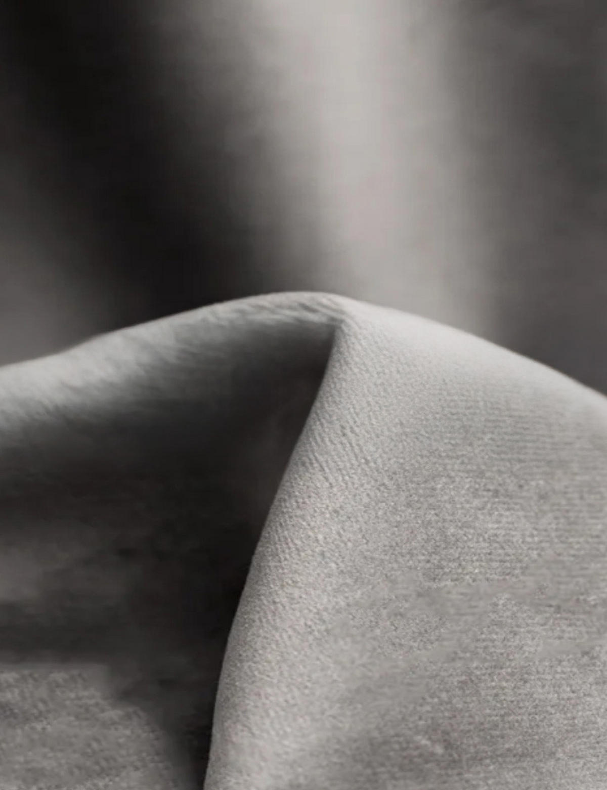 ECKSOFA L-Form Bolla, stoff Bluvel, Aschgrau, Links - Grau, Holz (288/192cm) - Kaiser Möbel