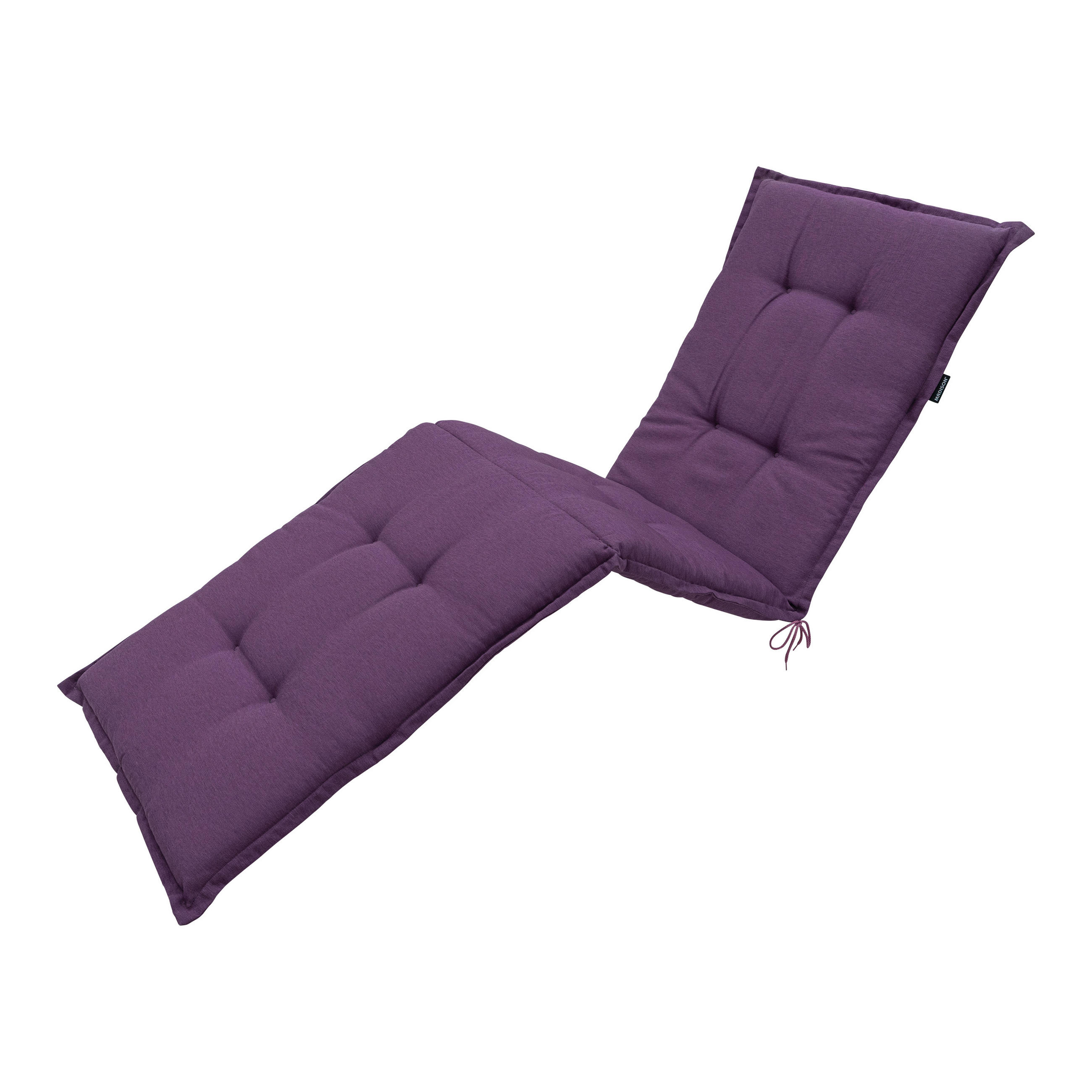 LIEGENAUFLAGE Panama 200/65 cm - Lila, Textil (60/7/200cm) - Madison