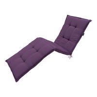LIEGENAUFLAGE Panama 200/65 cm - Lila, Textil (60/7/200cm) - Madison