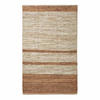 FLICKENTEPPICH aus Recycling-Leder 90/150 cm - Braun, Leder (90/150cm) - Homescapes