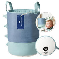 SPIELZEUGKORB Aufbewahrungskorb Kinderzimmer Wäschkorb - Mintgrün, Textil (30/30cm) - nordic coast company