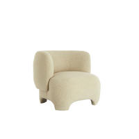 SESSEL Zenica Weiß 80/80/71 cm - Weiß, Holz (80/71/80cm) - Light & Living