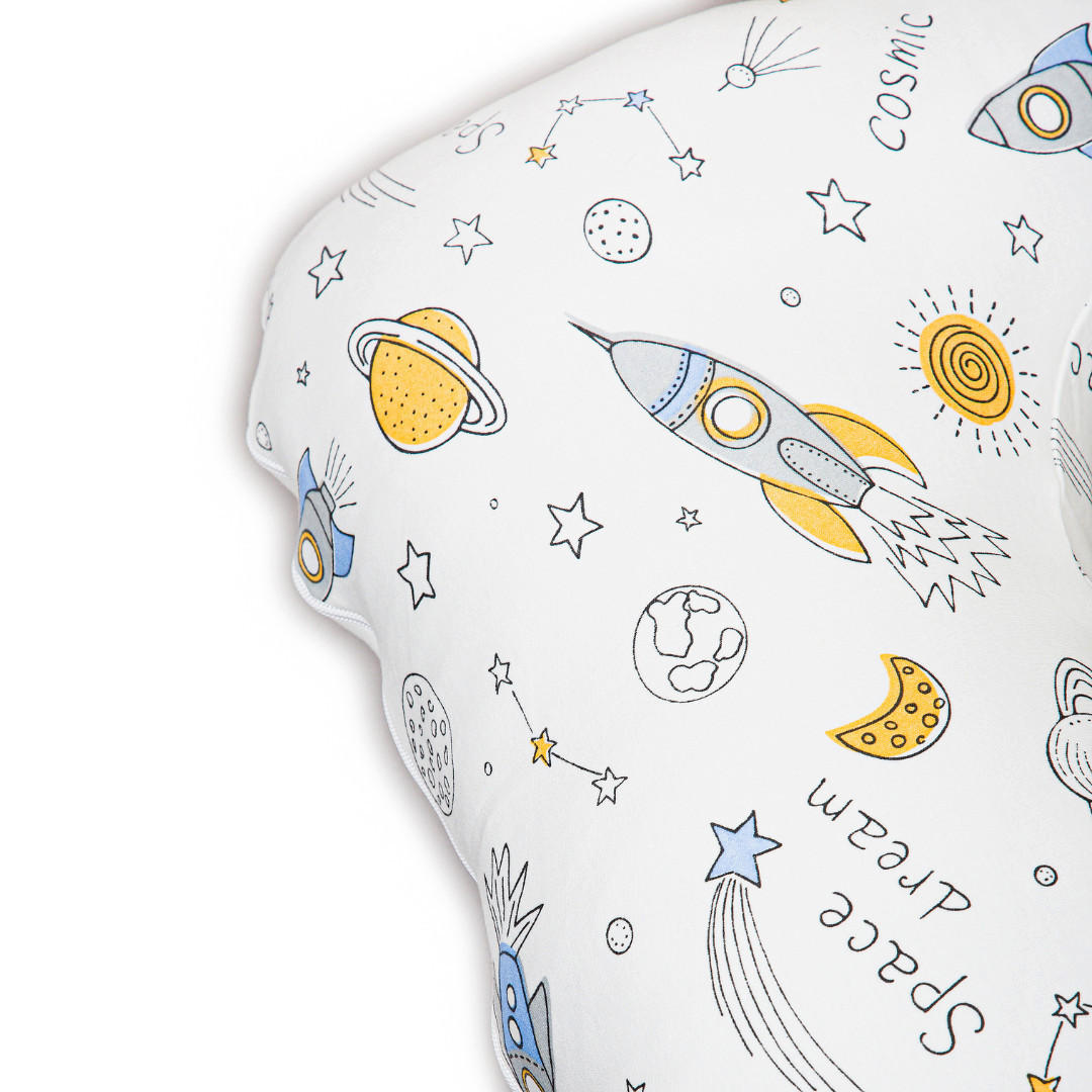 KISSEN für Kinder - Weiß, Textil (60/120cm) - KomfortKissen