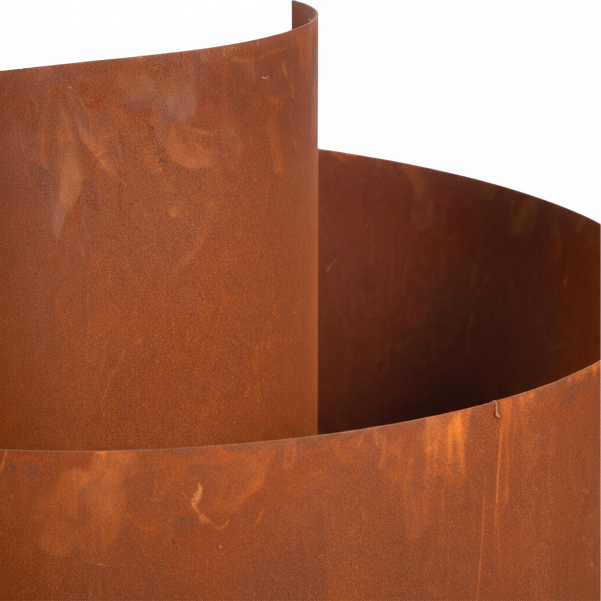 KRÄUTERSPIRALE - Braun, Metall (61/43/41cm) - Relaxdays