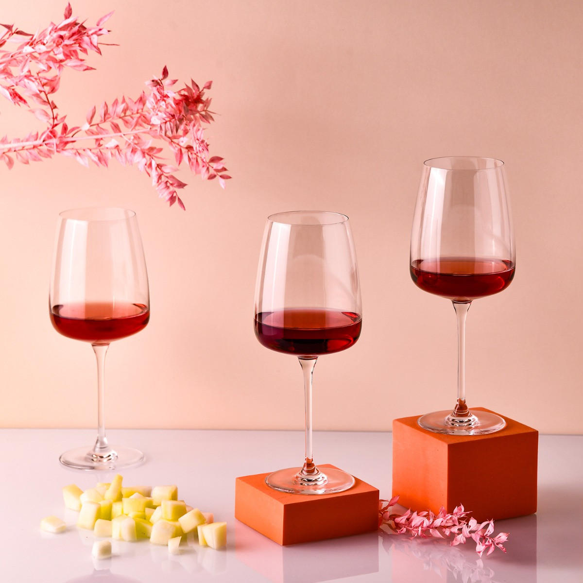 WEINGLÄSER MODERN, 4ER-SET, 750 ML - Transparent, Glas (0.75L) - Krosno Glass