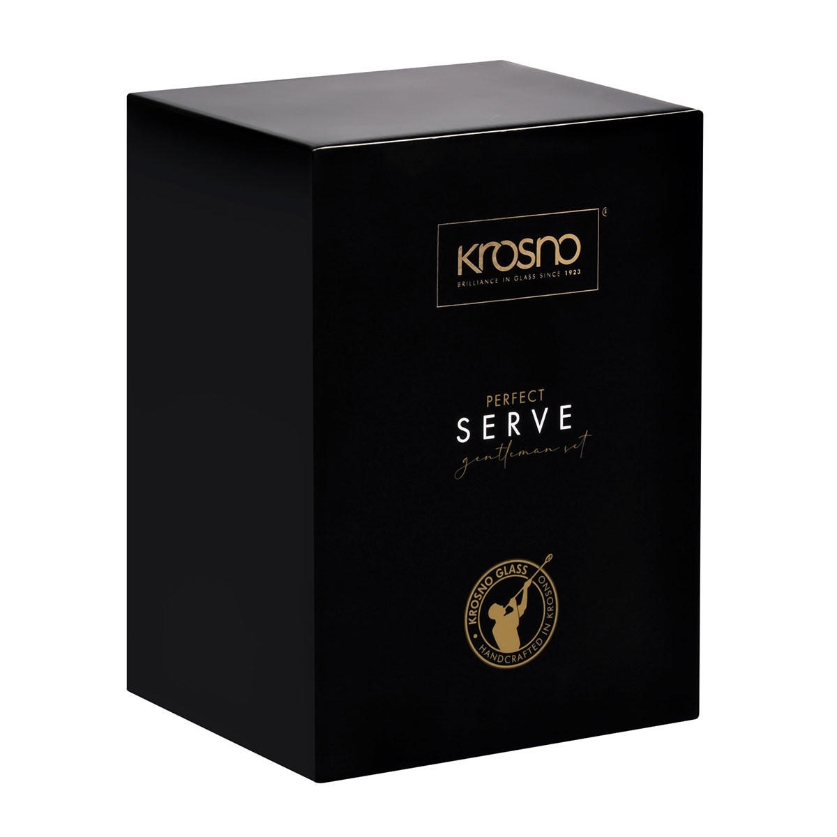 WHISKY SET Perfect Serve, 3er-Set, 1000 ml / 200 ml, Hangemacht - Transparent, Glas (1L) - Krosno Glass