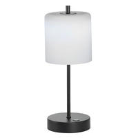 LED TISCHLEUCHTE Riva Weiß Metall - Schwarz, Metall (13/13/34.5cm)