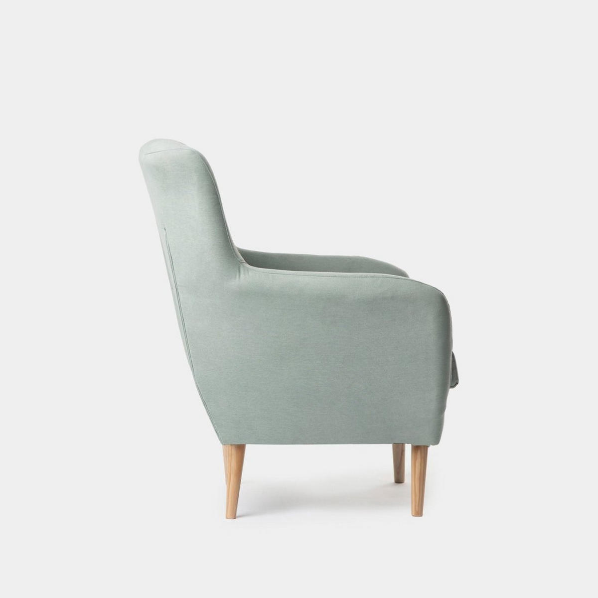 LESESESSEL Astrid Grün 72 cm x 96 cm - Grün, Textil (72/96/80cm) - Klast Home