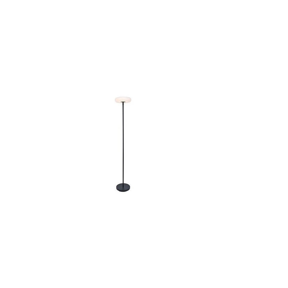 XXXLutz Led-Solar-Stehleuchte Schwarz 30x174.5x30 cm