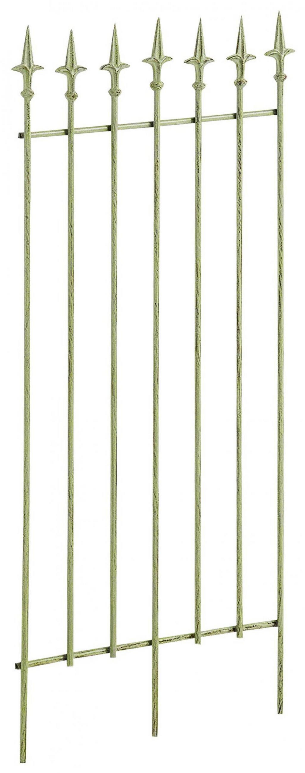 RANKGITTER Metall Antik-Grün - Grün, Metall (50/100/0.7cm) - CLP