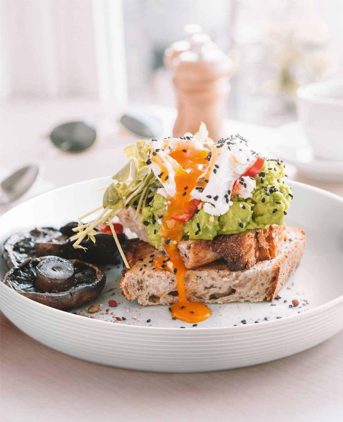 FOODBOWL Beat Color Glaze Weiß 20/25/28 cm 3er Set - Weiß, Keramik (1cm) - Seltmann Weiden