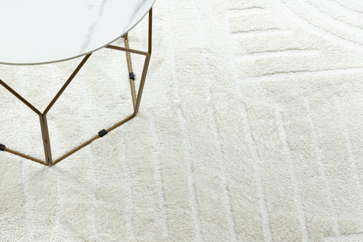 TEPPICH Mode 160/220 cm - Creme, Textil (160/220cm) - rugsX
