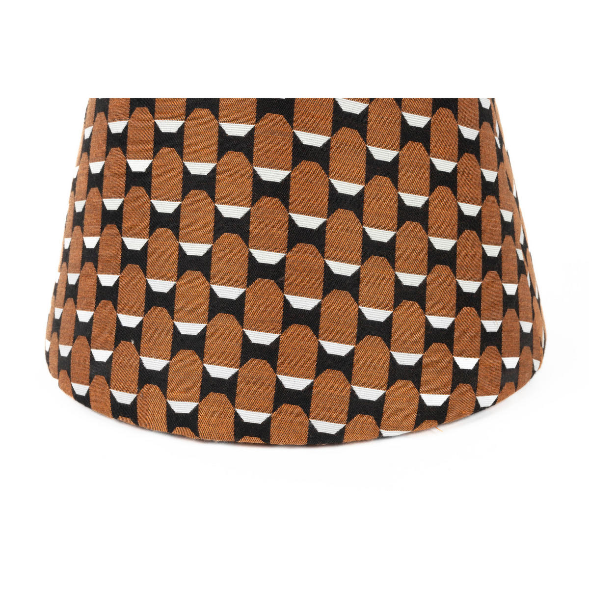 SITZHOCKER Pin Pouf - Braun, Metall (37/45/37cm) - Housecraft Living