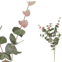 KUNSTBLATT Leaves Rosa 64/28/101cm - Pink, Kunststoff (28/101/64cm) - PTMD Collection