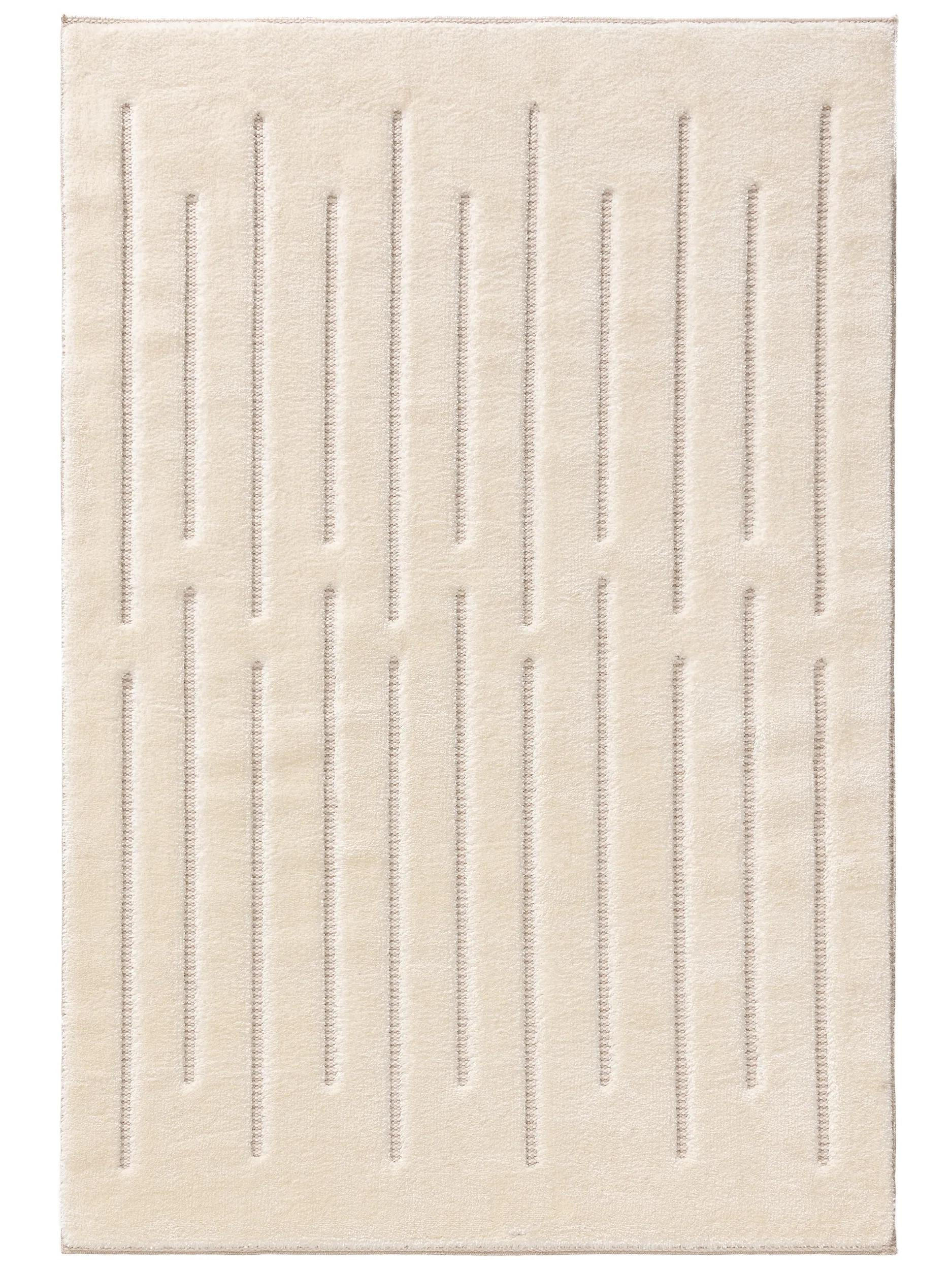 benuta Teppich Creme 200x300 cm