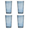 GLÄSER-SET Byron 4er Set Longdrinkglas - Blau, Kunststoff - Ladelle