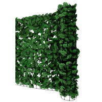 BALKONSICHTSCHUTZ BLATT Dunkelgrün - Dunkelgrün, Kunststoff (300/150cm) - MCW