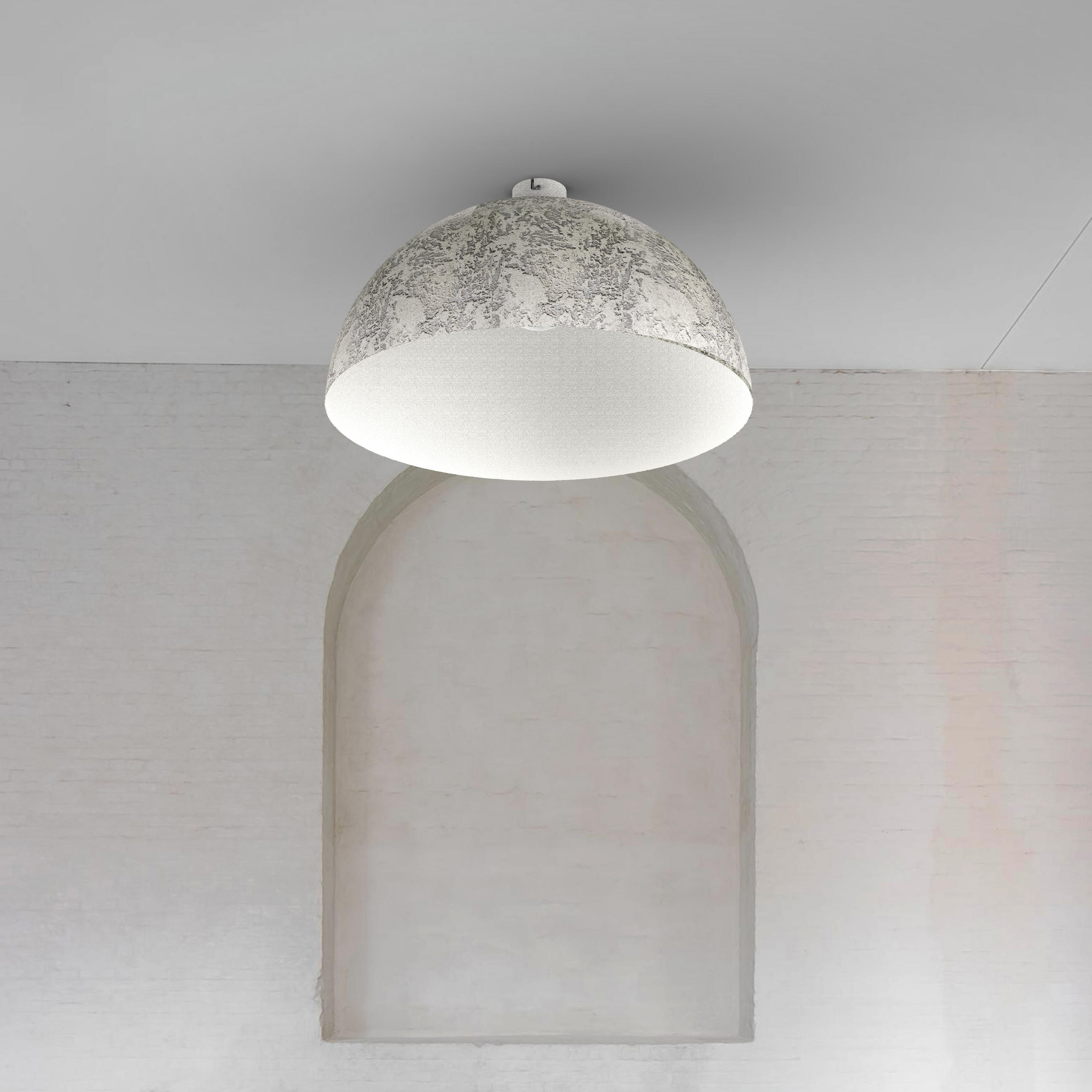 DECKENLEUCHTE - Grau, Metall (60/60/30cm) - Lumicom