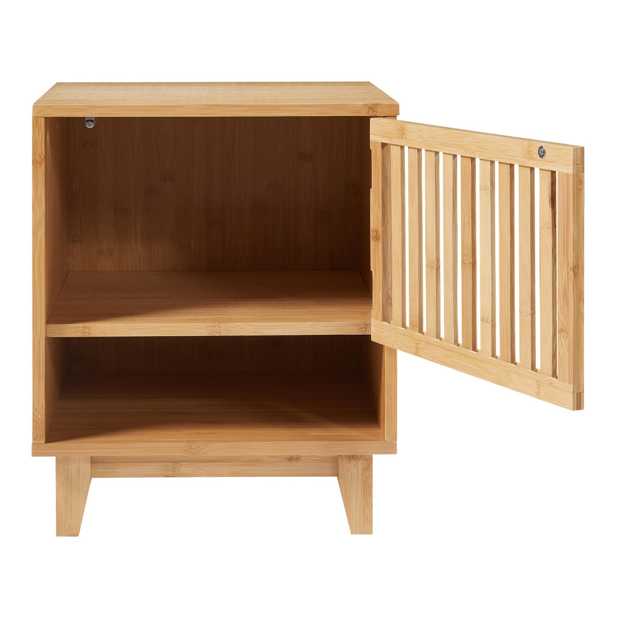 NACHTTISCH Ypäjä - Naturfarben, Naturmaterialien (42/50/39cm) - [en.casa]