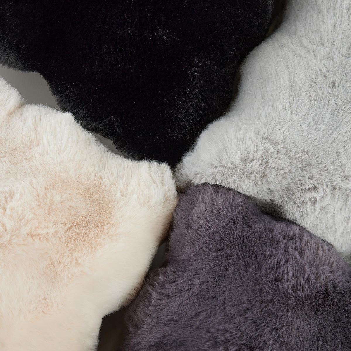 KISSENBEZUG Bares - Hellgrau, Textil (45/45cm) - home&you