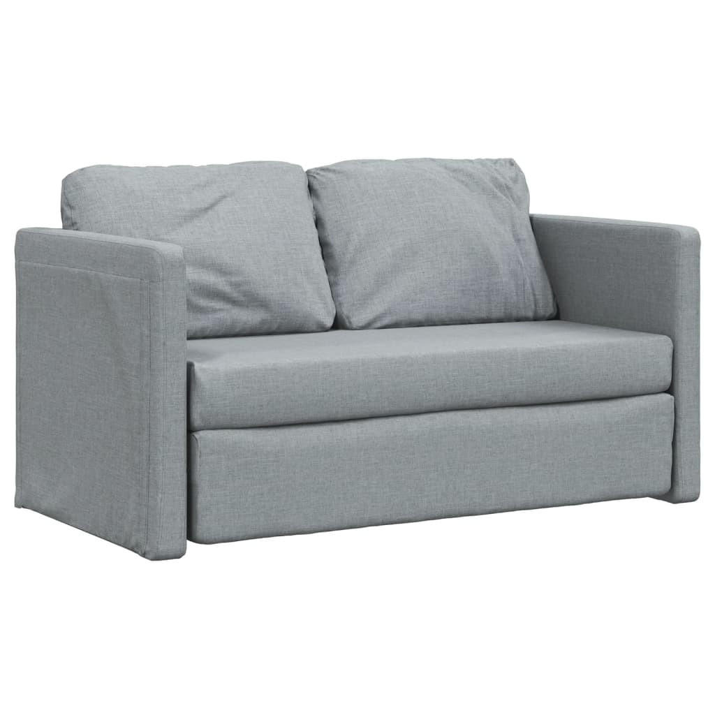 SCHLAFSOFA Anderson - Hellgrau, Textil (112/60/55cm) - Nettlife