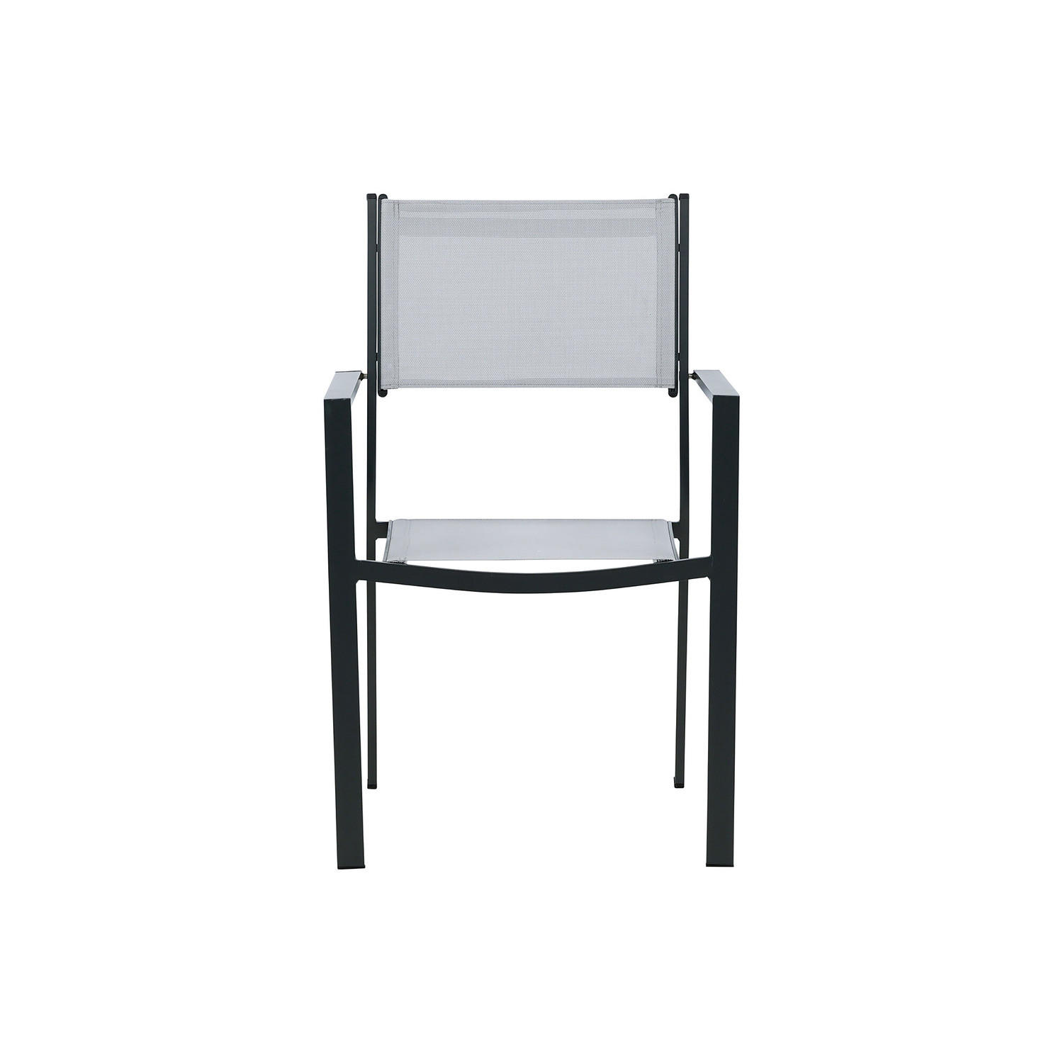 GARTENSTUHL - Grau, Kunststoff (57/88/61cm) - home24