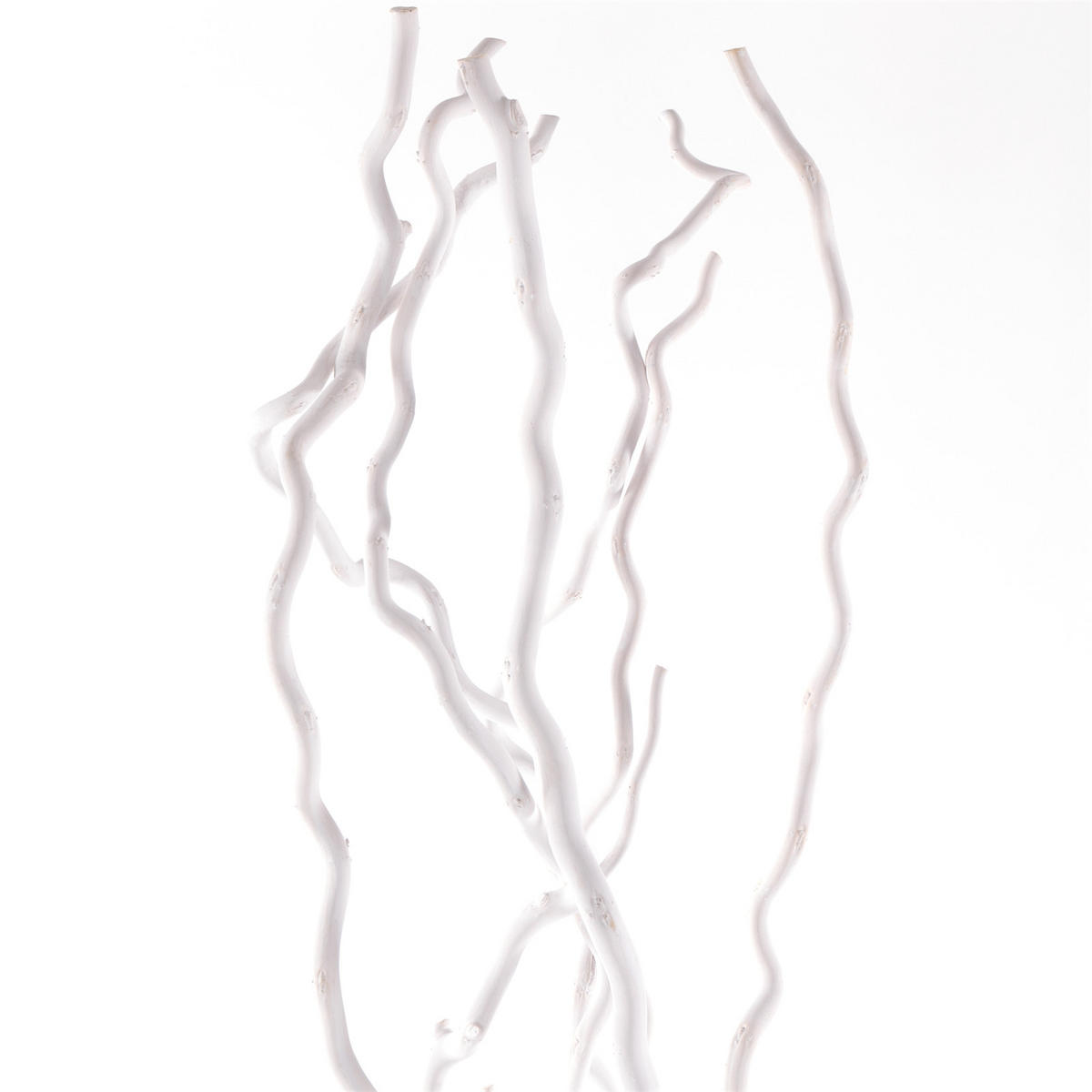 RAUMTEILER Nova Weidenzweige weiß - Weiß, Naturmaterialien (27/180/27cm) - DESIGN DELIGHTS