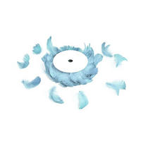 LAALU FEDEREN auf Draht hellblau 6 m - Blau, Kunststoff (0.01/1/0.01cm) - LAALU