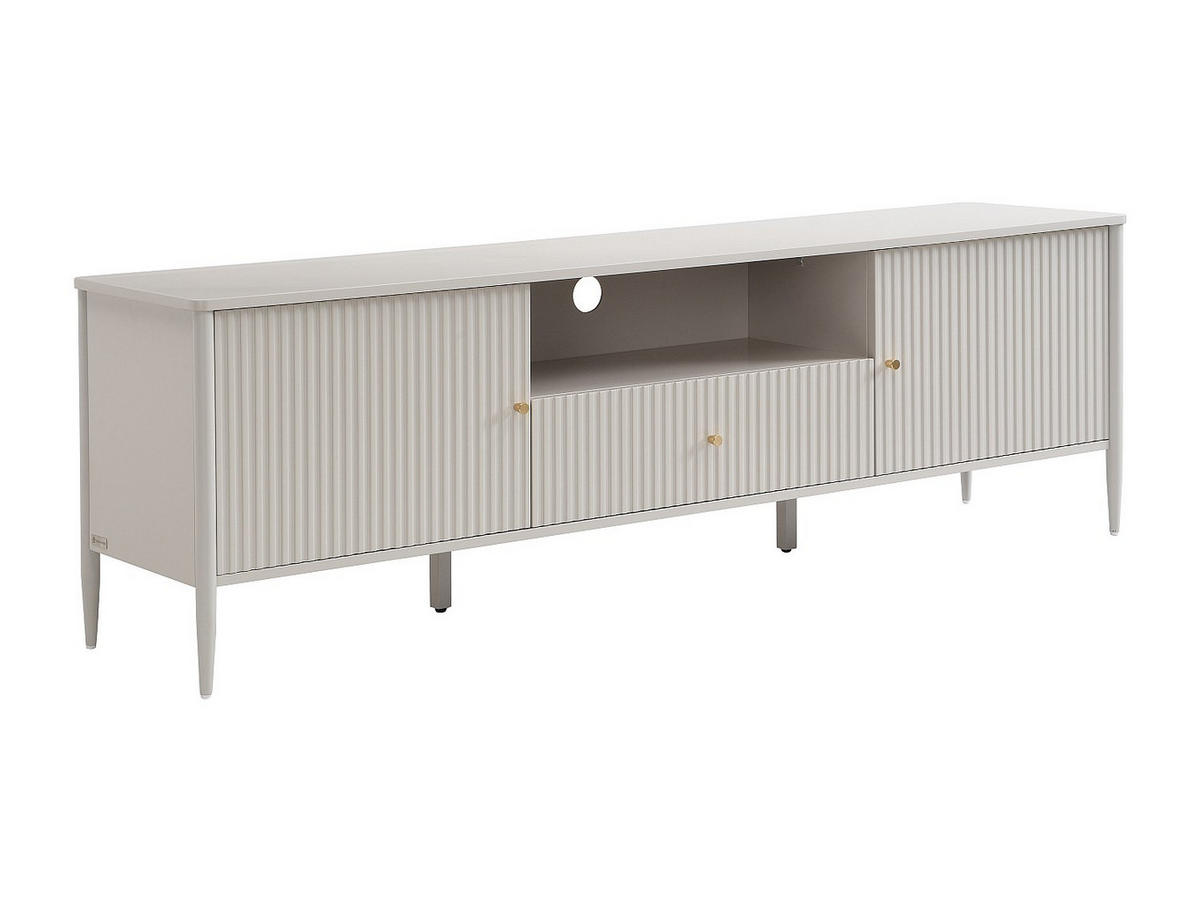 TV-BOARD - 178 cm x 40 cm - Holz, Platte - Beige CALITARO - Beige, Holz (178/55/40cm) - Vente-Unique