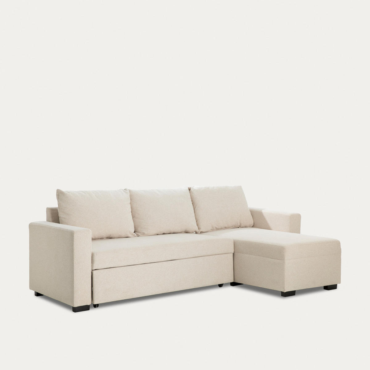 SCHLAFSOFA Onel Beige 233 cm x 83 cm - Beige, Textil (233/83/140cm) - Kenay Home