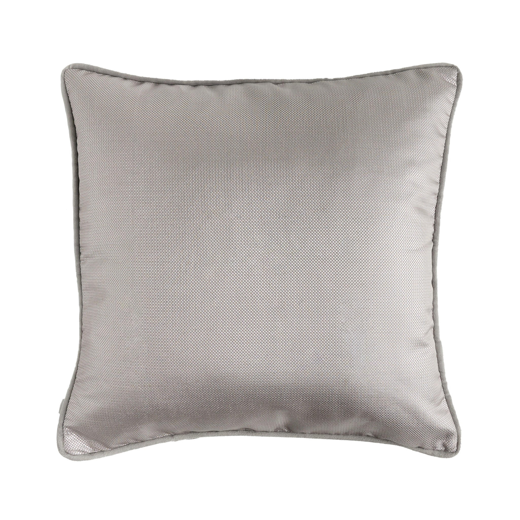 KISSENBEZUG Mauros - Silberfarben, Textil (45/45cm) - home&you